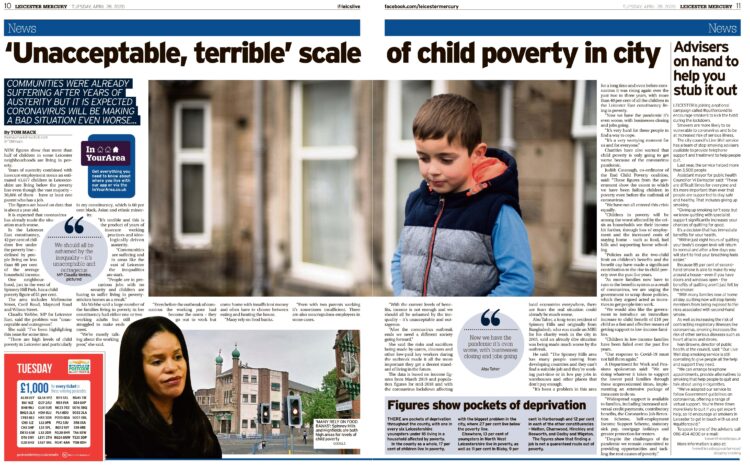  Shocking figures show sheer scale of child poverty in Leicester