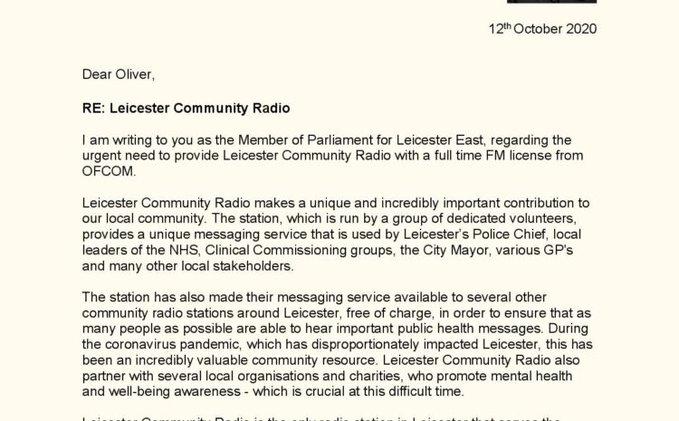  Leicester Community Radio