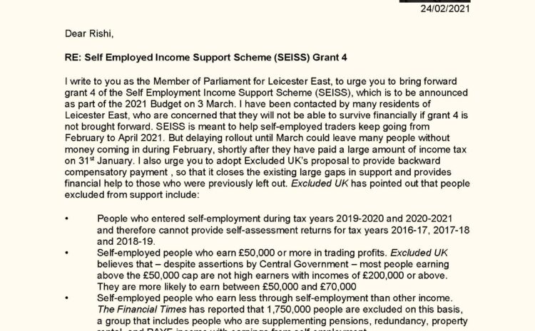  Self Employed Income Support Scheme (SEISS) Grant 4