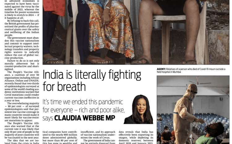  India is literally fighting for breath