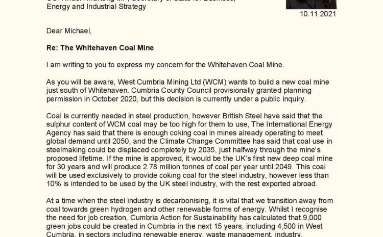  The Whitehaven Coal Mine