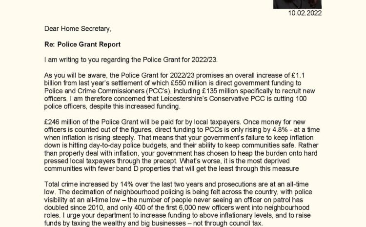  Police Grant Report