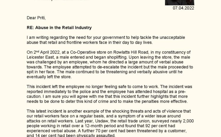  Abuse in the Retail Industry