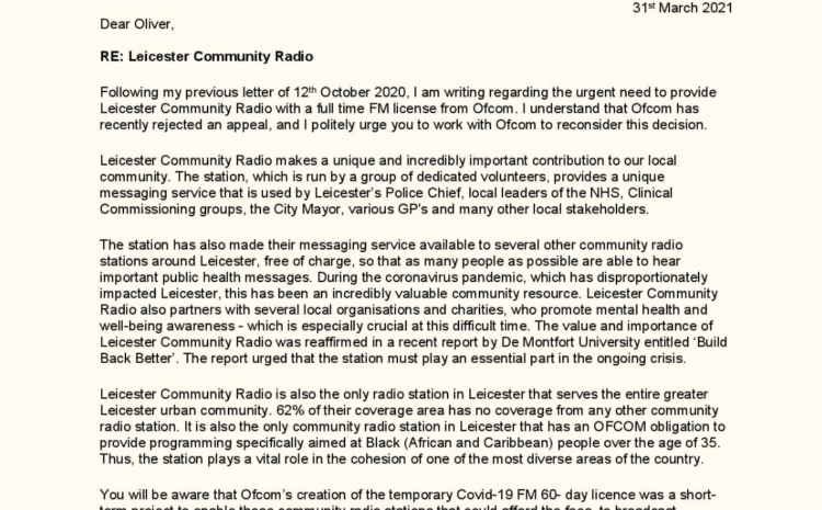  Leicester Community Radio