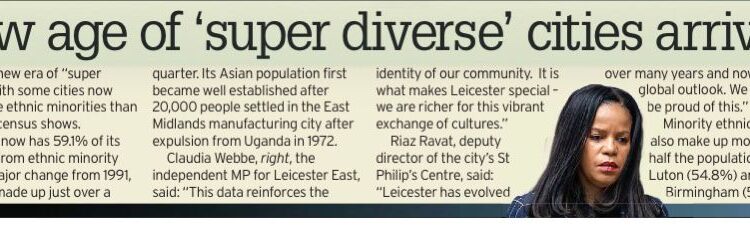  New area of ‘super diverse’ cities arrives