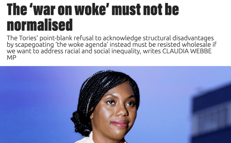  The ‘war on woke’ must not be normalised