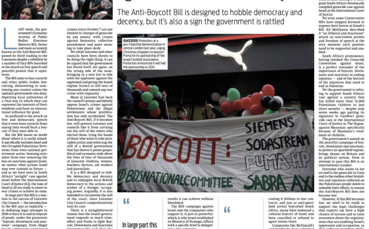  BDS is under attack because it works – and South Africa’s case against Israel reminds us why