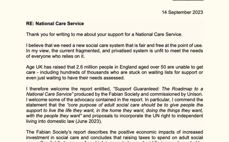  National Care Service