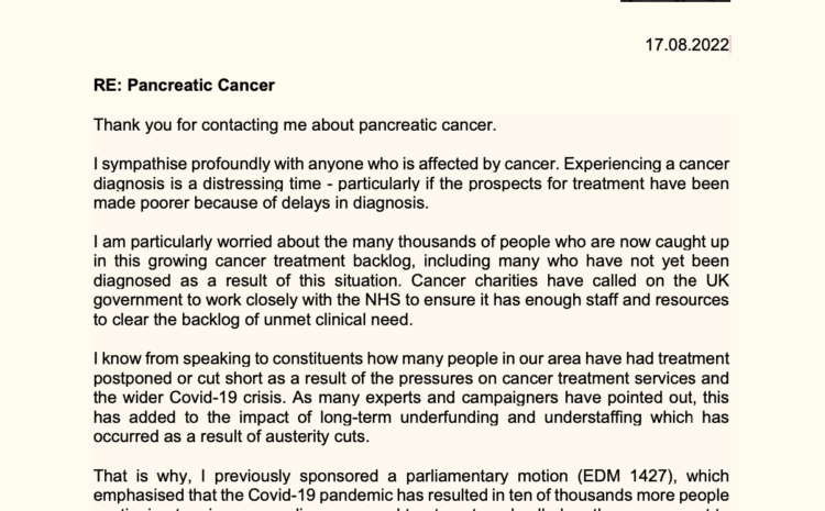  Pancreatic Cancer